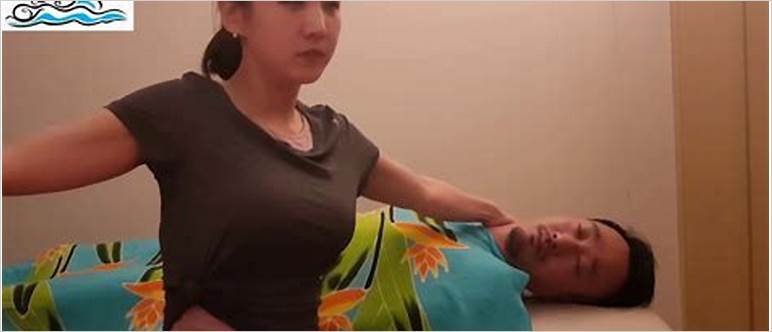 Massaging sexy video